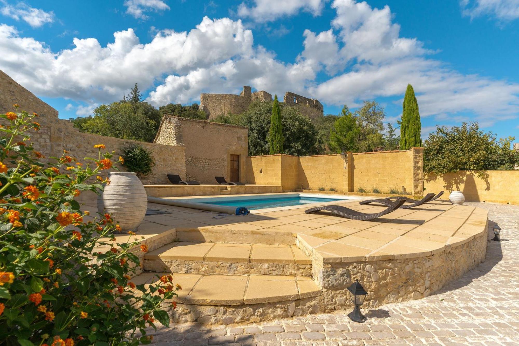 Villa Les Calades Lédenon Exterior foto